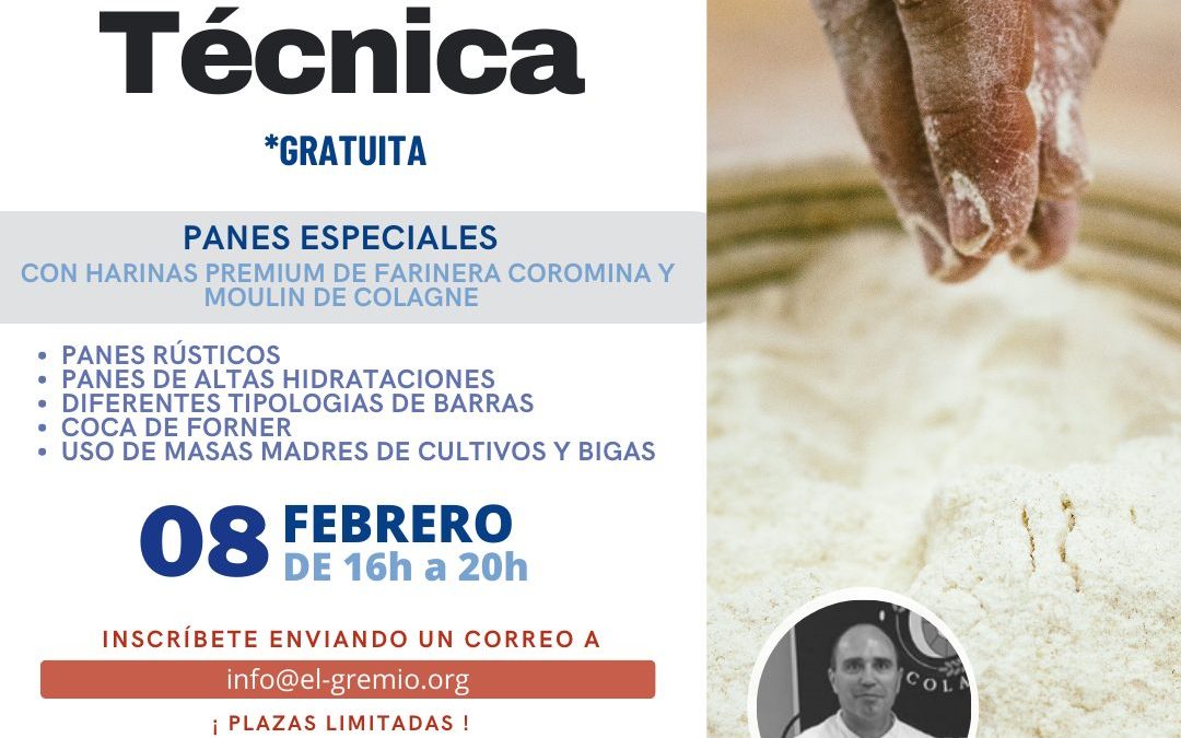 Jornada Técnica Panes Especiales