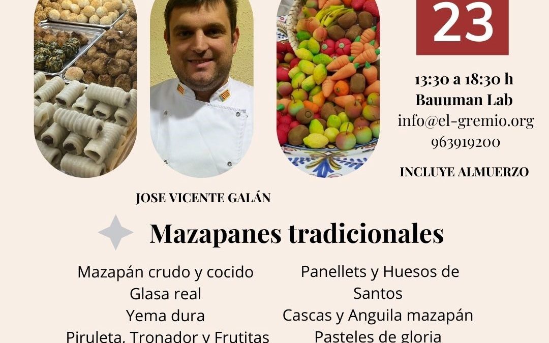 Master Class Mazapanes Tradicionales