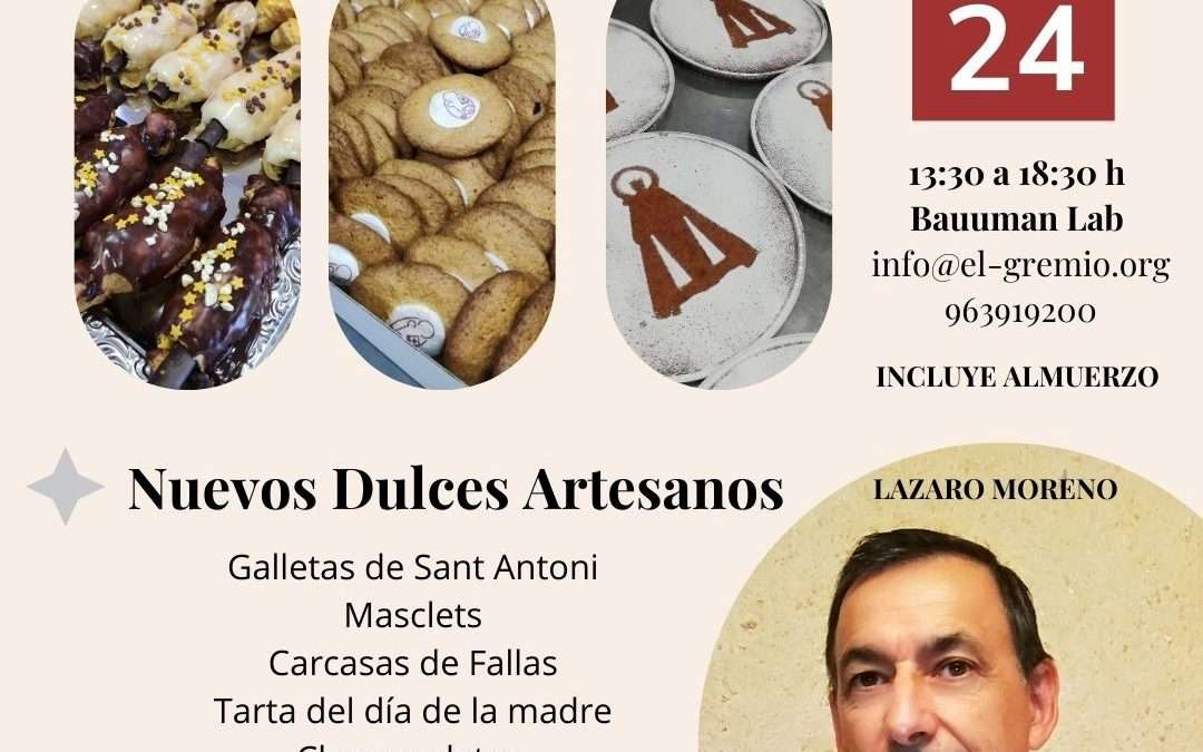 Master Class Nuevos Dulces Artesanos