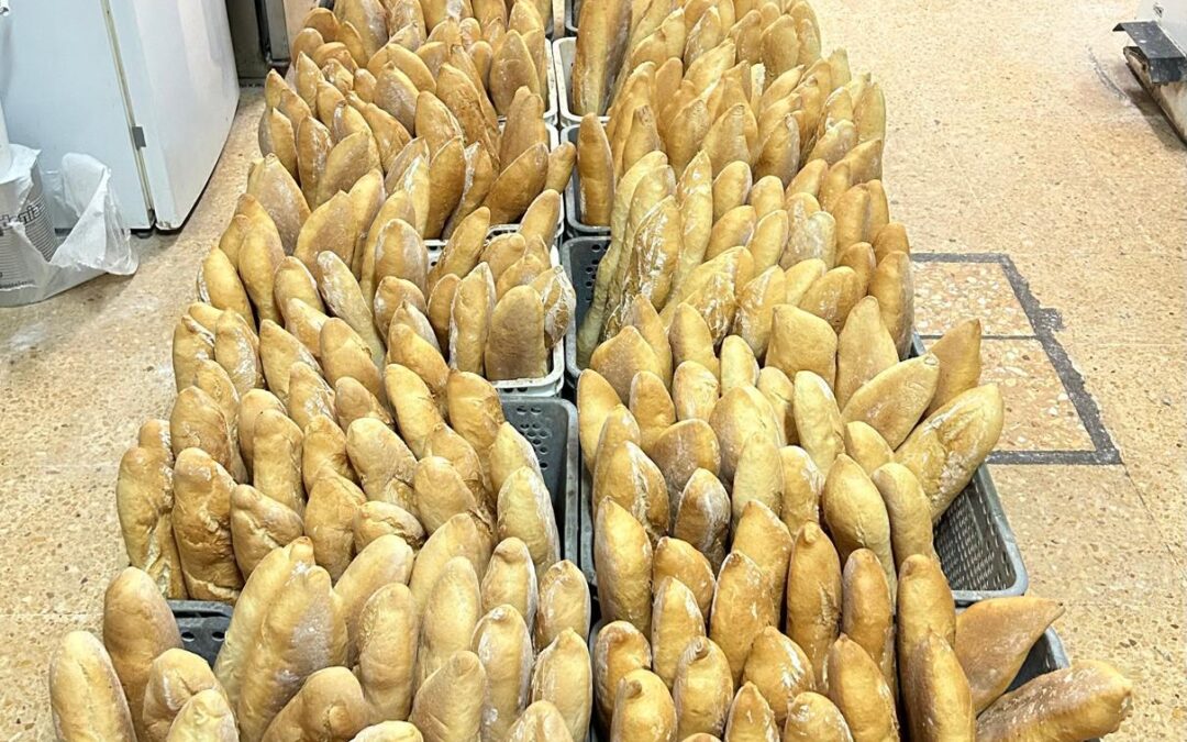El Gremio de Panaderos y Pasteleros de Valencia dona más de 600.000 euros en barras de pan y bollería a las zonas afectadas por la DANA