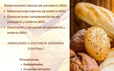 CEOPPAN: CURSOS DE PANADERÍA GRATUITOS PARA ACCEDER AL MERCADO LABORAL