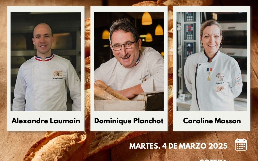 MASTER CLASS:   “LOS EMBAJADADORES DEL PAN METODO RESPECTUS PANIS”