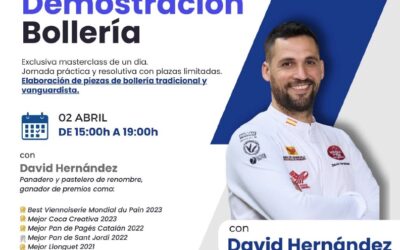 Jornada Elaboración de piezas de bollería tradicional y vanguardista