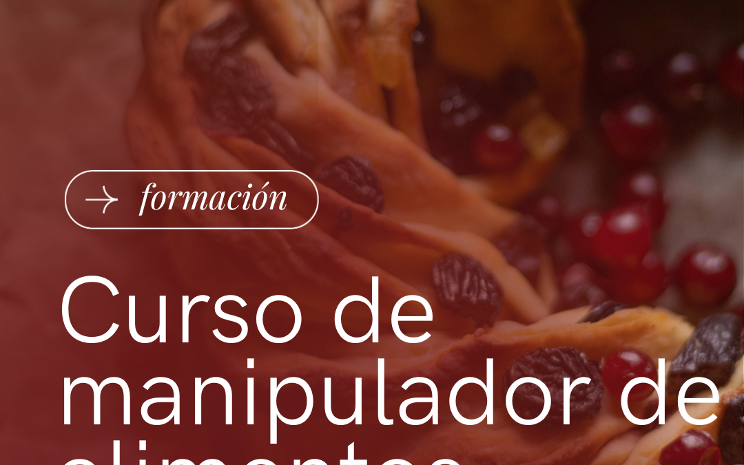 CURSO DE MANIPULADOR DE ALIMENTOS 15 DE SEPTIEMBRE 2026